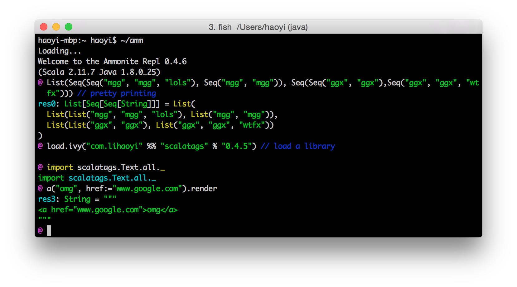 scala tool for mac